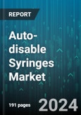 Auto-disable Syringes Market by Indication, Application, End-User - Global Forecast 2025-2030- Product Image