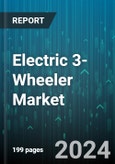 Electric 3-Wheeler Market by Range, Motor Power, Battery Type, End-Use - Global Forecast 2025-2030- Product Image