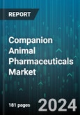 Companion Animal Pharmaceuticals Market by Product, Indication, Animal Type, Distribution Channel - Global Forecast 2025-2030- Product Image