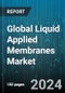 Global Liquid Applied Membranes Market by Type (Bituminous Membranes, Cementitious Membranes, Elastomeric Membranes), Application (Building Structures, Roadways, Roofing), End-Use - Forecast 2024-2030 - Product Image