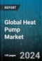 Global Heat Pump Market by Type (Air To Air, Air To Water, Geothermal Heat Pumps), Rated Capacity (10-20 Kw, 20-30 Kw, Above 30 Kw), End User - Forecast 2024-2030 - Product Image