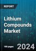 Lithium Compounds Market by Derivative, End User - Global Forecast 2025-2030- Product Image