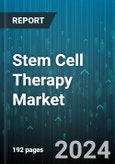 Stem Cell Therapy Market by Type, Cell Source, Therapeutic Application, End-User - Global Forecast 2025-2030- Product Image