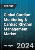Global Cardiac Monitoring & Cardiac Rhythm Management Market by Product (Cardiac Monitoring Devices, Cardiac Rhythm Management Devices), End-User (Ambulatory Center, Home Healthcare, Hospitals) - Forecast 2024-2030- Product Image