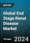 Global End Stage Renal Disease Market by Treatment (Dialysis, Transplantation), Diagnosis (Blood Tests, Imaging Tests, Kidney Sample Removal For Testing), End-User - Forecast 2024-2030 - Product Image
