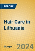 Hair Care in Lithuania- Product Image