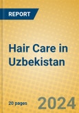 Hair Care in Uzbekistan- Product Image