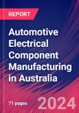 Automotive Electrical Component Manufacturing in Australia - Industry Market Research Report- Product Image