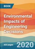 Environmental Impacts of Engineering Decisions- Product Image