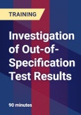 Investigation of Out-of-Specification Test Results- Product Image