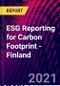 ESG Reporting for Carbon Footprint - Finland - Product Thumbnail Image