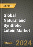 Global Natural and Synthetic Lutein Market Outlook Report: Industry Size, Competition, Trends and Growth Opportunities by Region, YoY Forecasts from 2024 to 2031- Product Image
