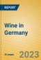 Wine in Germany - Product Thumbnail Image