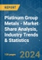 Platinum Group Metals - Market Share Analysis, Industry Trends & Statistics, Growth Forecasts 2019 - 2029 - Product Image