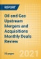 Oil and Gas Upstream Mergers and Acquisitions Monthly Deals Review - May 2021 - Product Thumbnail Image