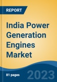 India Power Generation Engines Market, By Region, Competition, Forecast and Opportunities, 2019-2029F- Product Image