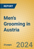 Men's Grooming in Austria- Product Image