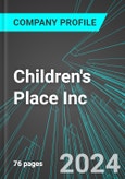 Children's Place Inc (The) (PLCE:NAS): Analytics, Extensive Financial Metrics, and Benchmarks Against Averages and Top Companies Within its Industry- Product Image