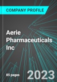 Aerie Pharmaceuticals Inc (AERI:NAS): Analytics, Extensive Financial Metrics, and Benchmarks Against Averages and Top Companies Within its Industry- Product Image