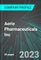 Aerie Pharmaceuticals Inc (AERI:NAS): Analytics, Extensive Financial Metrics, and Benchmarks Against Averages and Top Companies Within its Industry - Product Thumbnail Image