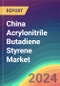 China Acrylonitrile Butadiene Styrene Market Analysis: Capacity By Companyby Company, Operating Efficiency, Capacity By Process, Capacity By Technology, Demand By Sales Channel, Demand By End Use, Demand By Region, Company Share, Foreign Trade 2015-2030 - Product Thumbnail Image