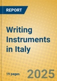 Writing Instruments in Italy- Product Image