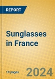 Sunglasses in France- Product Image