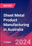 Sheet Metal Product Manufacturing in Australia - Industry Market Research Report- Product Image