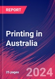 Printing in Australia - Industry Market Research Report- Product Image