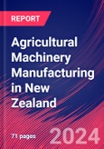 Agricultural Machinery Manufacturing in New Zealand - Industry Market Research Report- Product Image