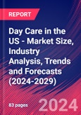 Day Care in the US - Market Size, Industry Analysis, Trends and Forecasts (2024-2029)- Product Image