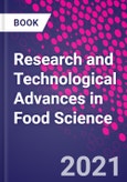 Research and Technological Advances in Food Science- Product Image