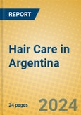 Hair Care in Argentina- Product Image