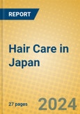 Hair Care in Japan- Product Image