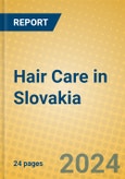 Hair Care in Slovakia- Product Image