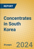 Concentrates in South Korea- Product Image