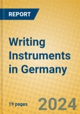 Writing Instruments in Germany- Product Image