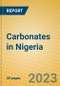 Carbonates in Nigeria - Product Image