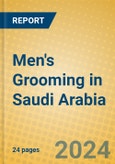 Men's Grooming in Saudi Arabia- Product Image