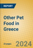 Other Pet Food in Greece- Product Image