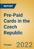 Pre-Paid Cards in the Czech Republic- Product Image