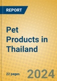 Pet Products in Thailand- Product Image