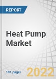 Heat Pump Market by Type (Air-to-Air, Air-to-Water, Water Source, Geothermal, Hybrid) Refrigerant (R410A, R407C, R744) Rated Capacity (Up to 10 kW, 10-20 kW, 20-30 kW, >30 kW) End-user (Residential, Commercial, Industrial), and Region - Forecast to 2026- Product Image