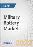 Military Battery Market by Type (Rechargeable, Non-rechargeable), Installation (OEM, Aftermarket), Application (Propulsion, Non-propulsion), Platform (Ground, Airborne, Marine), Composition, Voltage, Power Density and Region - Forecast to 2027- Product Image