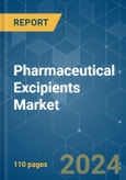 Pharmaceutical Excipients - Market Share Analysis, Industry Trends & Statistics, Growth Forecasts 2019 - 2029- Product Image