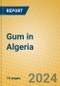 Gum in Algeria - Product Thumbnail Image