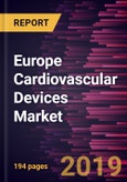 Europe Cardiovascular Devices Market to 2027- Regional Analysis and Forecasts By Device, Pacemaker, Stent, Defibrillator, Cardiac Catheter, Guidewire, Heart Valve, Event Monitor, and Others); Application, End User, and Country- Product Image