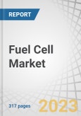 Fuel Cell Market by Type (PEMFC, SOFC, PAFC, MFC, DMFC, AFC), Application (Portable, Stationary, Vehicle (FCVs)), End User (Residential, C&l, Transportation, Data Center, Military & Defense), Size, Fuel, Component and Region - Forecast to 2028- Product Image