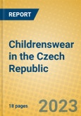 Childrenswear in the Czech Republic- Product Image