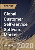 Global Customer Self-service Software Market By Component, By Deployment Type, By End User, By Region, Industry Analysis and Forecast, 2020 - 2026- Product Image
